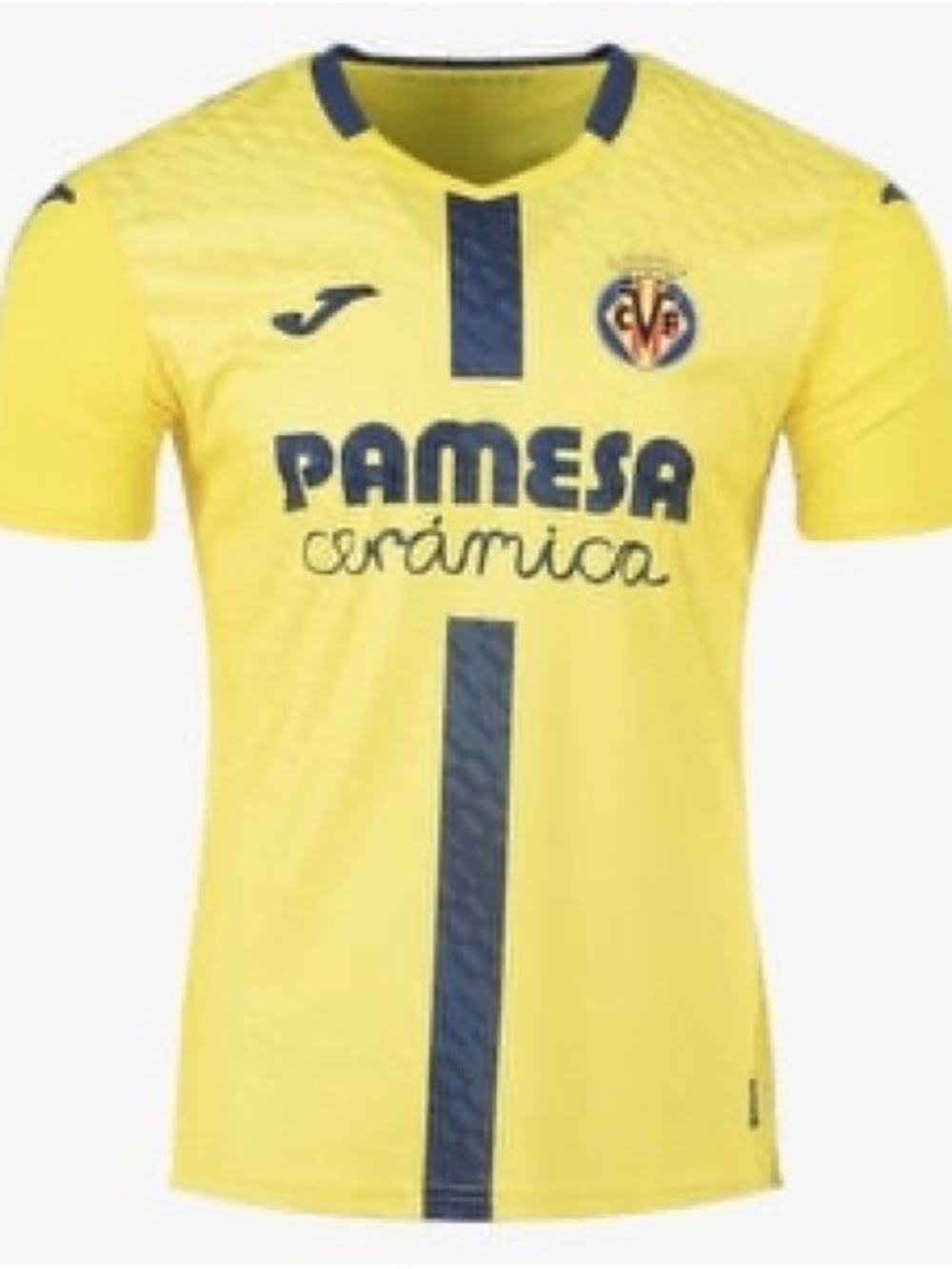Brand New Joma Villarreal Kids' Yellow Home Jersey